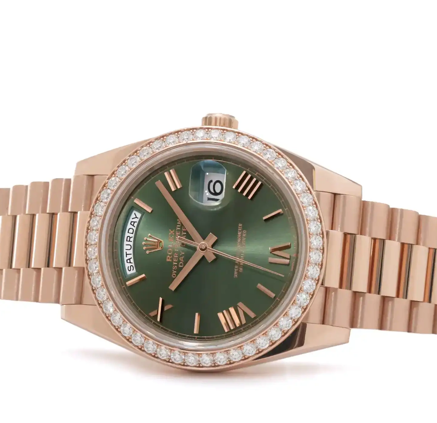 Prestigious Jewelers Day-Date Rolex 228345RBR Rolex 0514